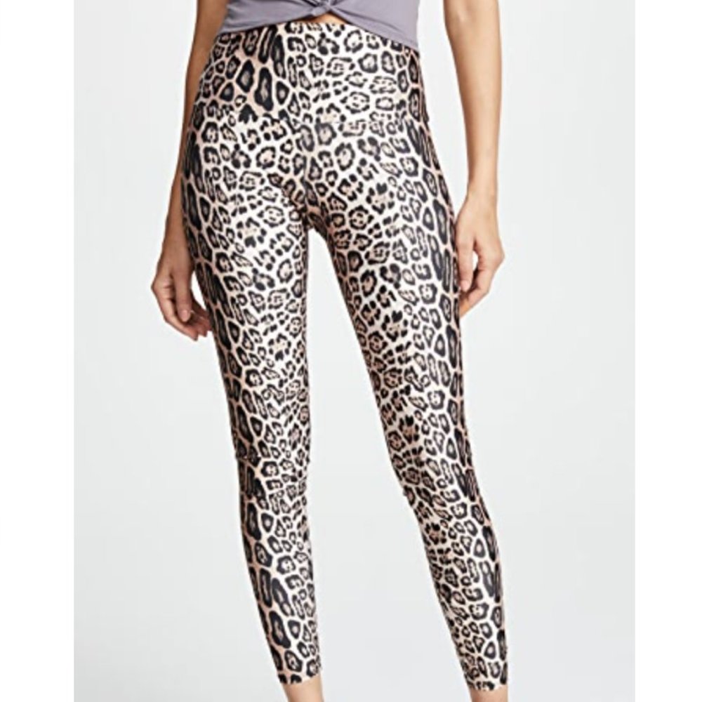 Onzie High Rise Leggings (XS, Leopard)